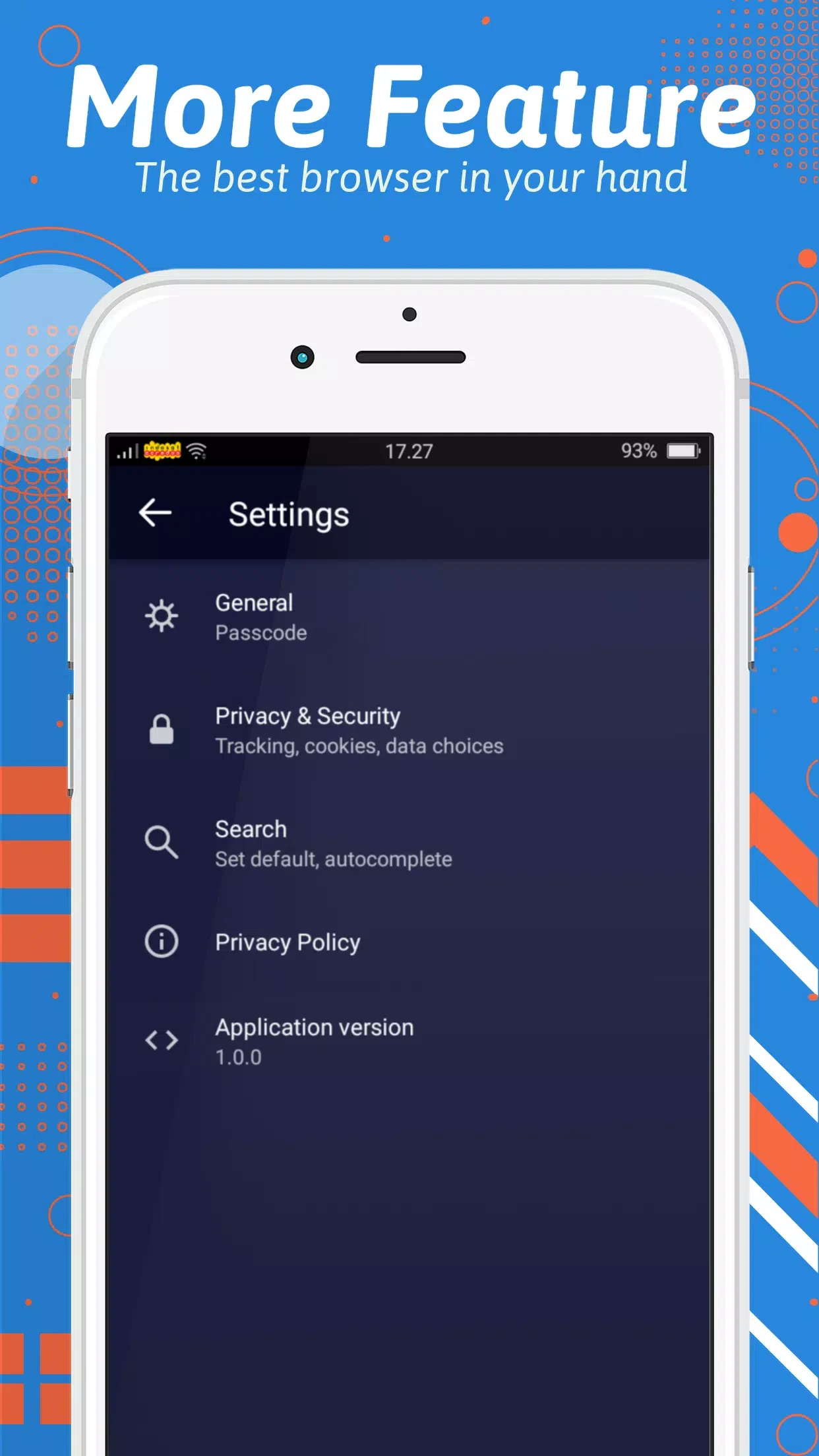 Arvin Browser screenshot